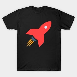 Rocket Speeding Spaceship T-Shirt